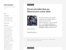 Tablet Screenshot of komunita.svetkolecek.cz